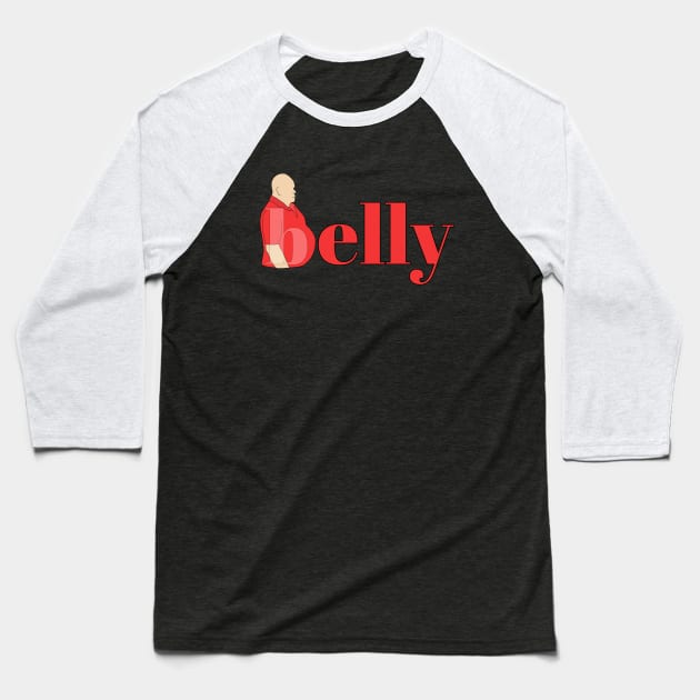 Belly Baseball T-Shirt by DiegoCarvalho